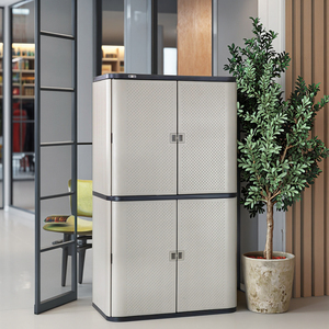 Toppla Nouveauté Armoire de Rangement Scolaire Multifonctionnelle en Plastique HDPE avec Serrure Électronique, Durable et Étanche - Product Image 4