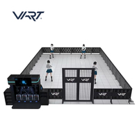 Machine de jeu d'arcade 9D Vr, pas cher, marche gratuite, arène de tir Vr multijoueur, arène de tir Vr multijoueur