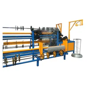 Double Wire &Single Wire Fully Automatic Diamond Mesh Chain Link Fence Making Machine Factory