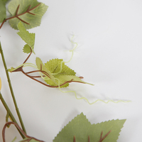 Branches de rotin artificielles de 190 cm avec gourdes blanches, plantes artificielles réalistes pour la décoration de la maison et du jardin