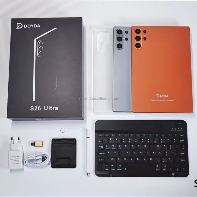 2026 Newsunda S26 ULTRA 10.1 Inch Smart Tablet Android 10 MTK Octa Core Wi-Fi 32GB with Keyboard and Mouse