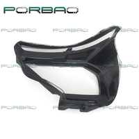 PORBAO pour CITROËN/C4X 23-25 : Cache-phare en plastique transparent pour accessoires automobiles, couvercle de lentille de phare, abat-jour