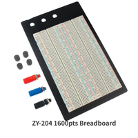 Breadboard ZY-204 1660 points, Protoboard 4 bus, Carte de circuit de test, 1660 points de connexion