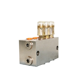 Hai dòng dầu bôi trơn đa dạng phun nhà phân phối tiến bộ đo mỡ Dispenser khối chia van - Product Image 4