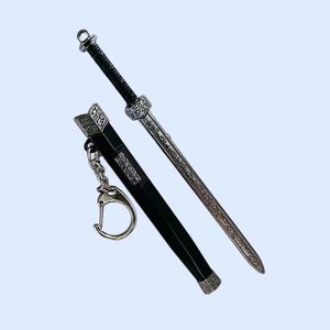 Lot de 7 mini-épées jouets pour enfants, modèle d'accessoires de cinéma et de télévision, ornement électroplaqué - Product Image 2