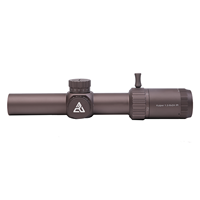 Lunette de tir LPVO Kuiper HD 1.2-6x24IR SFP avec réticule à réglage de valeur 1/2, système Red Win Zero Lock Turret, Wind Hold et Acquisition Rapide.