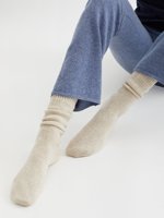 Dilly Fashion Chaussettes sans couture Soutien Personnalisé Femmes Prix de gros Chaussettes en cachemire