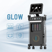 Appareil portable de peeling facial à jet d'oxygène pour salon : élimine les rides, blanchit, nettoie en profondeur, resserre les pores