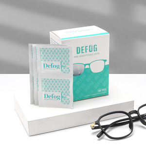 Lunettes pour écrans de téléphone, accessoires de protection contre le <span class=keywords><strong>brouillard</strong></span> Portable, lentille de verre, chiffon de nettoyage humide en microfibre - Product Image 1