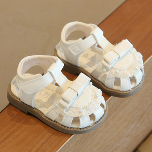 Summer New Soft Soled Princess Baby Walking Shoes Sandales et pantoufles de plage pour enfants - Product Image 3