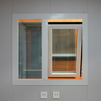 Maison Modulaire Préfabriquée de Luxe Mobile, 2-3 Chambres, Maisonnette Préfabriquée Portable, Conteneur Extensible 20ft 40ft
