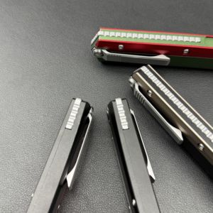 Coltello da Campeggio Pieghevole Glykon T/E Apocalyptic Standard in Acciaio Inossidabile con Pulsante, Lunghezza Totale 225mm, Spessore Lama 2.9mm, OEM - Product Image 4