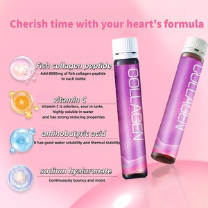 OEM Kollagen-Peptide Nahrungsergänzungsmittel Glutathion Antioxidans Gesundheits-Flüssigkollagen-Getränk zur Hautaufhellung - Product Image 3