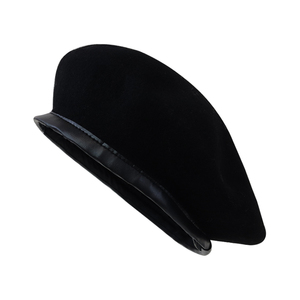 뜨거운 판매 프랑스 남자 자수 울 레드 화이트 블랙 바렛 모자 전술 Boina 베레모 모자 - Product Image 3