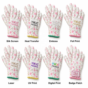 <span class=keywords><strong>Gants</strong></span> <span class=keywords><strong>de</strong></span> jardinage pour femmes à imprimé floral, enduits <span class=keywords><strong>de</strong></span> nitrile, résistants aux épines, respirants, pour la plantation - Product Image 4