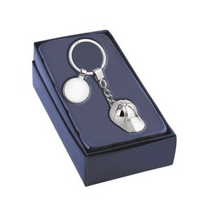 Llavero Portamonedas Moderno con Mosquetón con Diseño Impreso UV, en Aleación, Madera, Latón y Acero Inoxidable, Llavero Elegante - Product Image 2