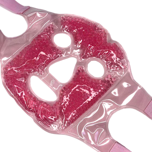 Mudah Perawatan kantong kacang <span class=keywords><strong>Microwave</strong></span> hangat, masker mata panas/dingin & paket pereda nyeri wajah dengan terapi ibu & bayi - Product Image 2