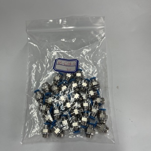 ข้อต่อลมแบบตรงชนิดทั่วไป QS-G1/8-4 ของแท้ใหม่ 100% - Product Image 1