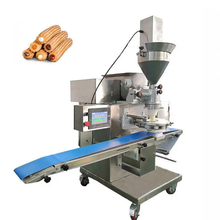 China Wholesale Spain Mini Churros Making Machine Churro Maker Machine for Sale with Fryer and Filler