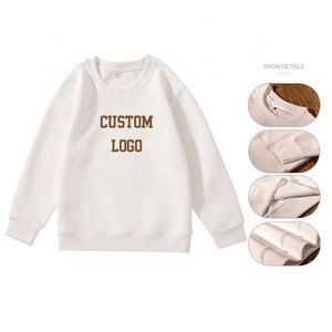 Pulls à Capuche Oversize 320 GSM pour Enfants, Sweatshirts en Tissu Éponge pour Enfants, Pulls Ras du Cou pour Enfants, Chemises de Sport et Joggers – Vente en Gros - Product Image 3