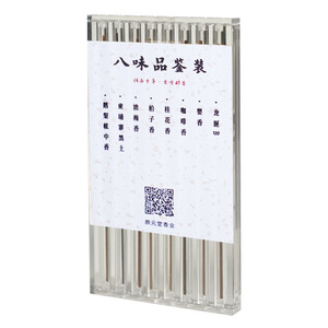 Set Degustazione <span class=keywords><strong>Incenso</strong></span> Naturale Otto Aromi: <span class=keywords><strong>Incenso</strong></span> <span class=keywords><strong>Profumato</strong></span> di Pera d'Oca, Sandalo, Kyara; Campione in Acrilico con Lavorazione Artigianale Tradizionale - Product Image 5