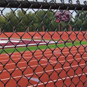 Diamond Hole PVC Coated Chain Link Cyclone Wire Mesh for Playground with 3D Modeling Eco-Friendly & Waterproof - Product Image 5