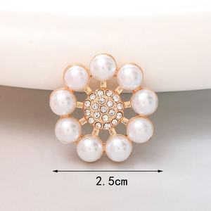 高級 フローラル ジェム スカーフ ショール クリップ ギフト ムスリム ヒジャブ ピン レディース スカーフ ブローチ マグネット ピン - Product Image 3