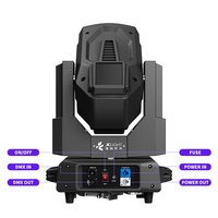 Projecteur mobile Beam 380W 19R Sharpy pour scène, lumière de tête mobile DMX512 blanche pour événements, éclairage DJ et effets visuels