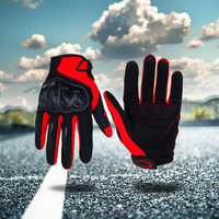 Gants de sport de course d'été à doigts complets Protection anti-dérapante pour le cyclisme en montagne en plein air Moto Respirant