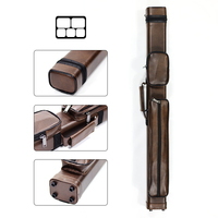 Sac en cuir économique 2B3S 5 trous 1/2 PC étui à queue de billard sac en cuir à vendre