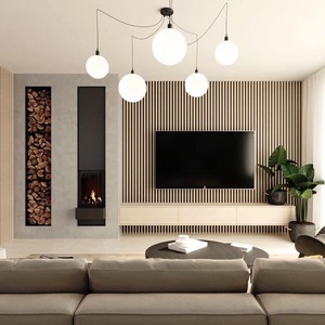 Panel de Pared WPC para Interiores, Popular en 2026, Fácil de Instalar, con Acabado de Madera, Tablero Decorativo para Pared Interior de 16 cm, Nuevo Material de Construcción - Product Image 1