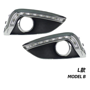 Hyundai iX35 IX 35 2009 2013 phong cách xe hơi <span class=keywords><strong>LED</strong></span> DRL không thấm nước ban ngày Chạy ánh sáng Điều kiện Mới 12V <span class=keywords><strong>LED</strong></span> xe ánh sáng - Product Image 4