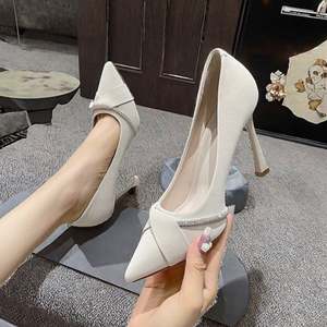 Chaussures à talons hauts de luxe en violet, taille 44 45 Plus, design tendance 12CM/10CM/8CM, pour femme élégante - Product Image 3