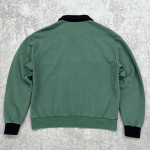 Sweat-shirt à capuche surdimensionné personnalisé avec impression OEM pour hommes, 100% coton, sweat-shirt lourd à fermeture éclair quart de tour - Product Image 6