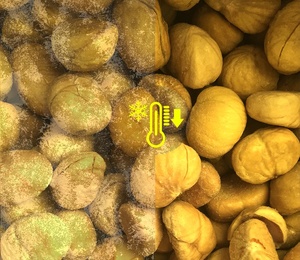 Châtaignes <span class=keywords><strong>de</strong></span> Tangshan fraîches, bio, naturelles, IQF, surgelées, en vrac, prix usine, exportation Chine, vente chaude - Product Image 2