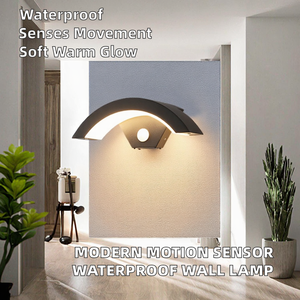 현대적인 개별 디자인 방수 야외 벽등 SMD IP65 18W 알루미늄 외장 LED 벽 조명 - Product Image 3