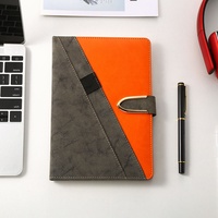 Nouveauté Hongbo : Carnet de notes A5 personnalisable en cuir, format bullet journal, avec couverture en tissu, pour la planification et l'écriture.