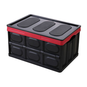 30L Collapsible Storage Box Crates Plastic Tote Storage Bin Container Stackable Folding Utility Crates for Clothes Toy Shoes