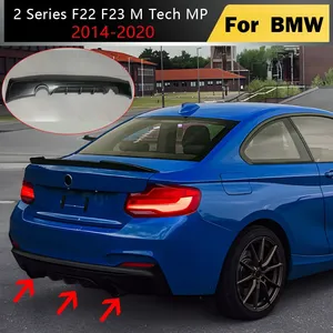 สปอยเลอร์กันชนหลัง StarNav สำหรับรถยนต์ซีรีส์ 2 รุ่น F22 F23 M Tech ปี 2014-2020 ชุดแต่งดิฟฟิวเซอร์ล่าง ชุดแต่งตัวถังรถยนต์ - Product Image 2