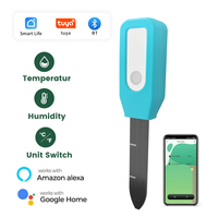Détecteur d'humidité, de température et de sol intelligent Tuya Wifi, barre de batterie, jardin à domicile, surveillance en temps réel, contrôle par application, utilisation en garage
