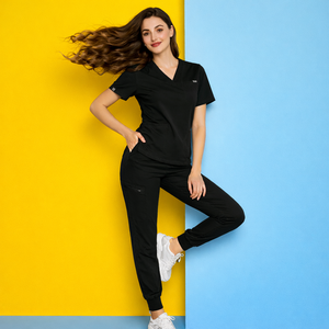 Wholesale Medical Scrubs Uniforms Sets for Women Nursing Uniforms <strong>Custom</strong> <strong>Logo</strong> <strong>Surgical</strong> Scrubs Hospital Doctor Uniform - Product Image 2