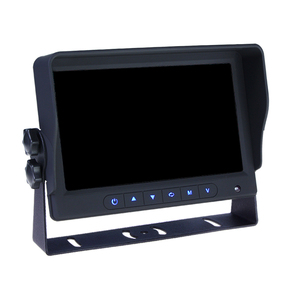 Nouvelle arrivée 7 pouces 2 canaux LCD rétroviseur moniteur de voiture caméra d'aide à l'inversion pour camion RV Bus voiture navire bateau <span class=keywords><strong>Ferry</strong></span> - Product Image 5