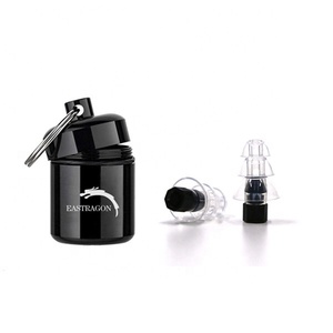 <strong>Best</strong> Silicone <strong>Ear</strong> <strong>Plugs</strong> Aluminum Case Noise Reduction Custom Logo High Fidelity Earplugs for Concert Music Festival <strong>Musicians</strong> - Product Image 1