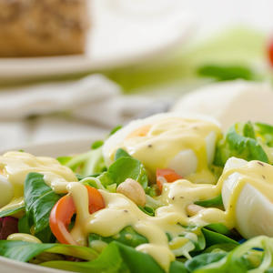 Saus Salad Kuning Telur Asin Jinyi <span class=keywords><strong>Caesar</strong></span> Rich Flavor Mayonnaise Bahan Serbaguna untuk Kue dan Makanan Masin - Product Image 5