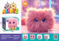 Peluche de chat intelligent à conversation IA, jouet robot qui accompagne les enfants dans la conversation
