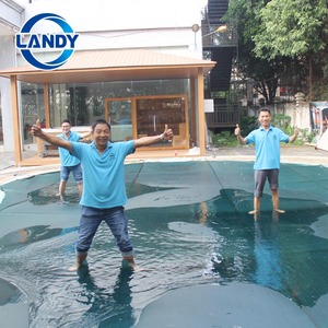 Landy PP màu xanh lá cây và Màu Xanh Mùa đông an toàn hồ bơi Bìa uv-kháng đảm bảo an ninh hồ bơi bìa cho bên ngoài hồ bơi - Product Image 3