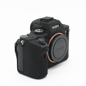 Sac en Silicone souple pour appareil photo, étui en caoutchouc pour <span class=keywords><strong>Sony</strong></span> A7RIII A7M3 A7 <span class=keywords><strong>Mark</strong></span> 3 A7R3 A7III A73 - Product Image 5