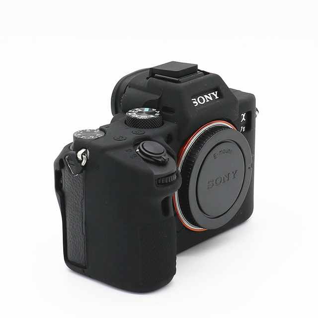 Camera Bag Soft Silicone Rubber Camera Bag Case Skin for Sony A7RIII A7M3 A7 Mark 3 A7R3 A7III A73