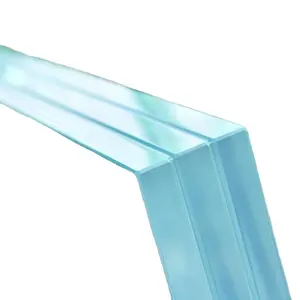 SGP PVB夹层玻璃定制尺寸安全透明夹层隔音玻璃板制造商