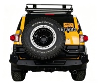 Accessoires automobiles YBJ, pare-chocs arrière en acier de haute qualité pour FJ CRUISER, kit de carrosserie pour pare-chocs arrière